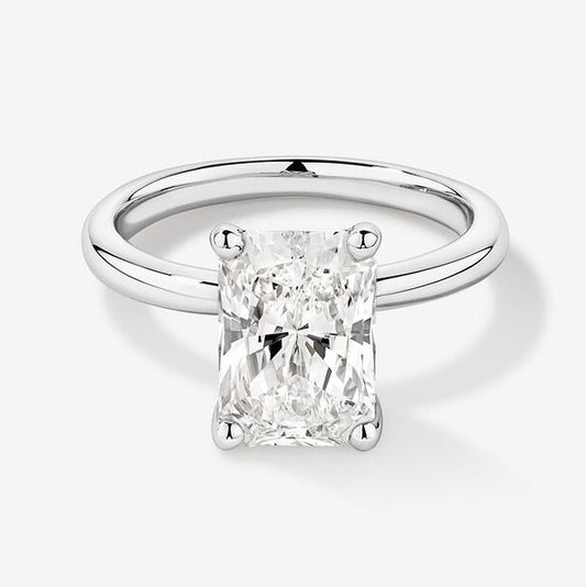 Radiant Cut Engagement Ring