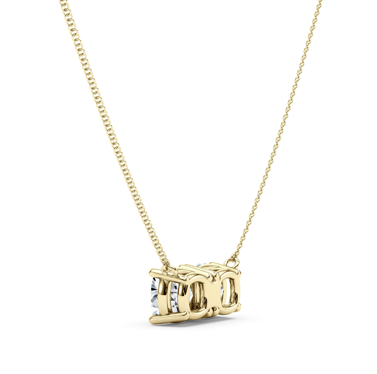 Kaksoistyynyn muotoinen riipus ketjulla