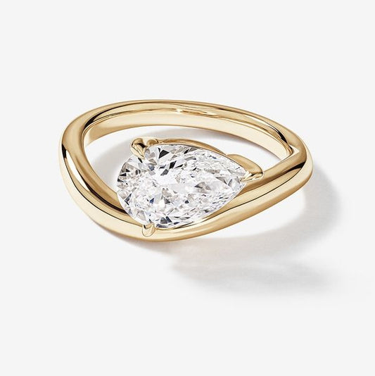 Pear Engagement Ring