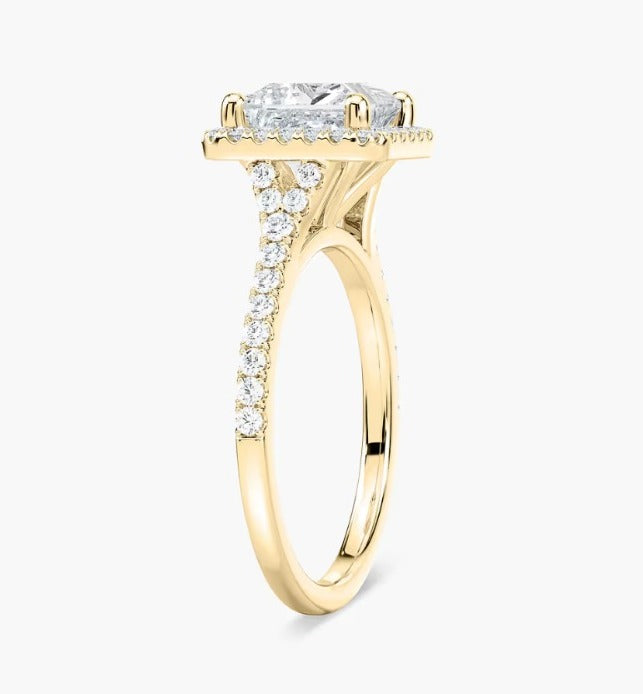 Prinsessa Halo -kihlasormus