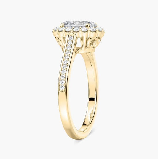 Oval Vintage Engagement Ring