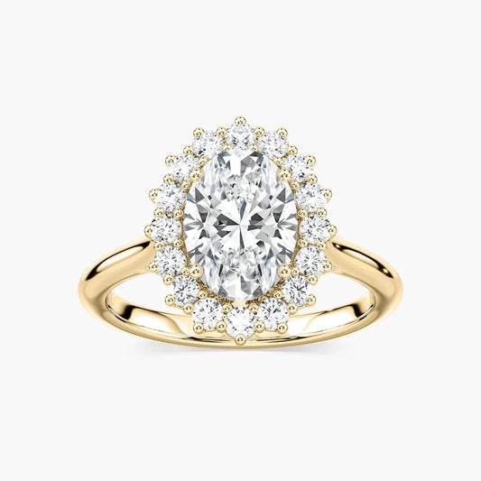 Flora Vintage Engagement Ring