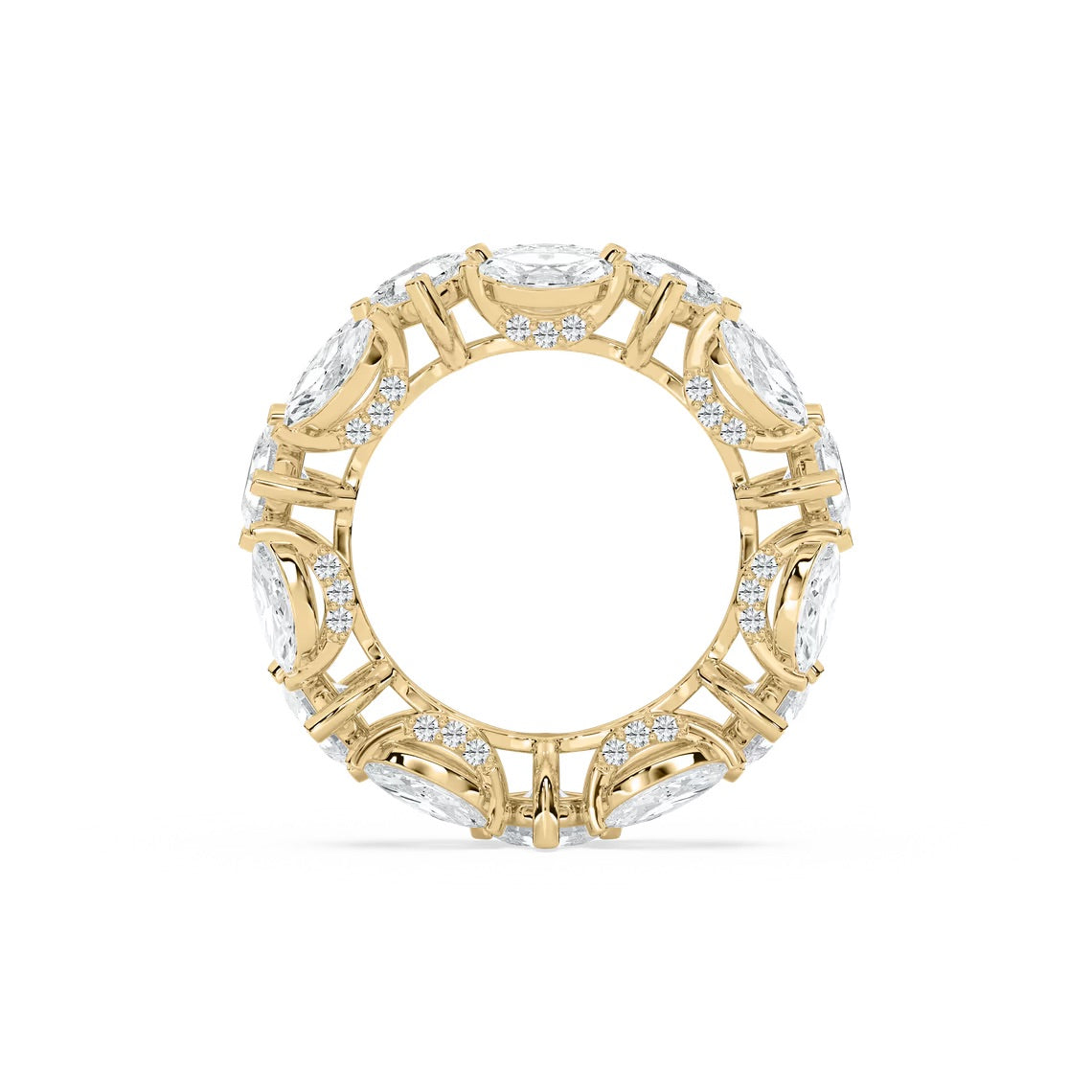 Marquise Princess Eternity Ring