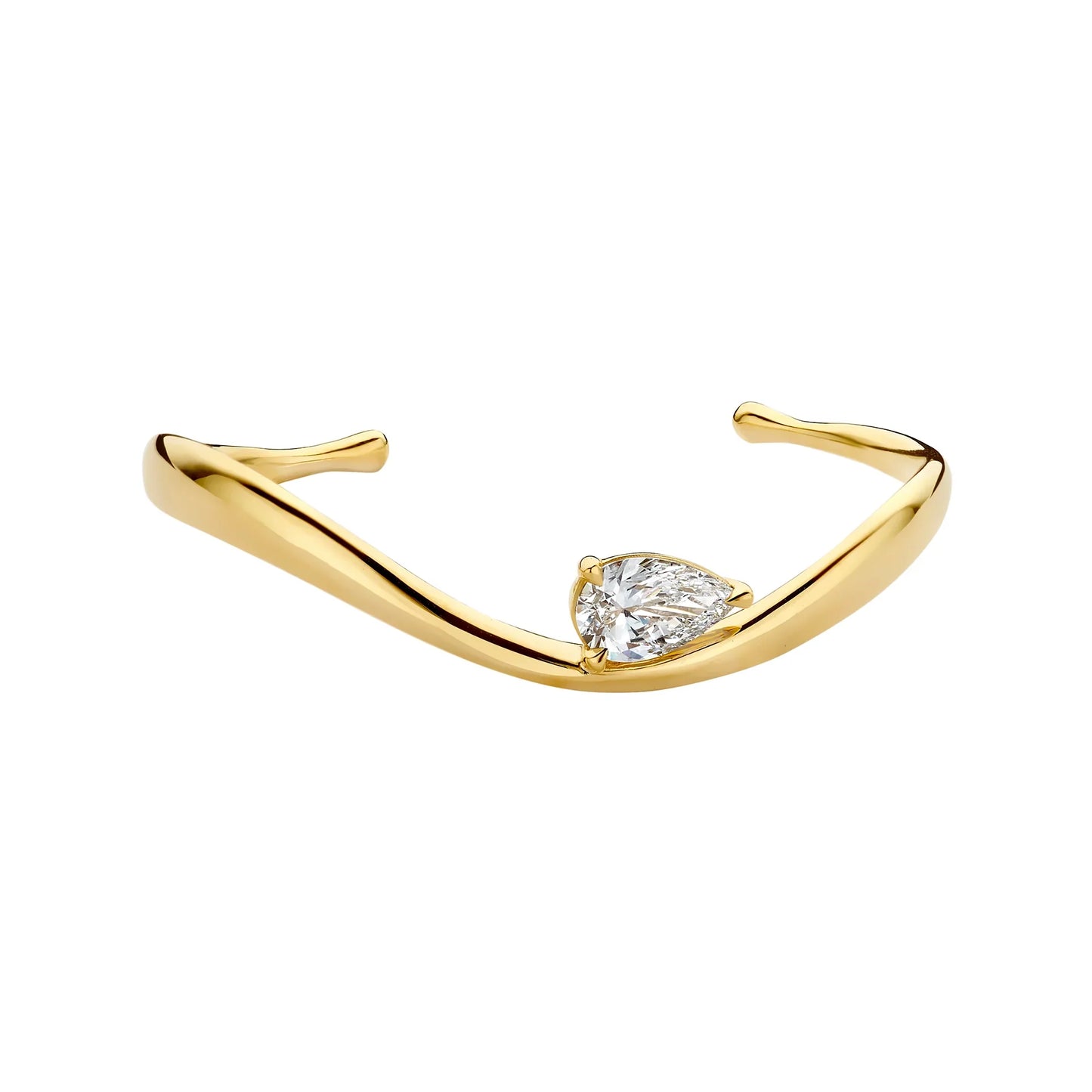 Eclipse Pear Bangle