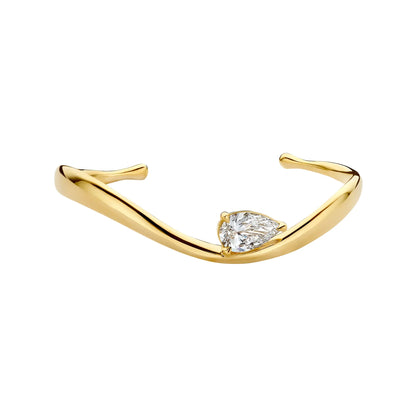Eclipse Pear Bangle