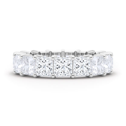 Prinsessahiontainen timantti-ikuisuussormus