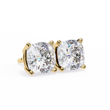 Cushion Solitaire Studs