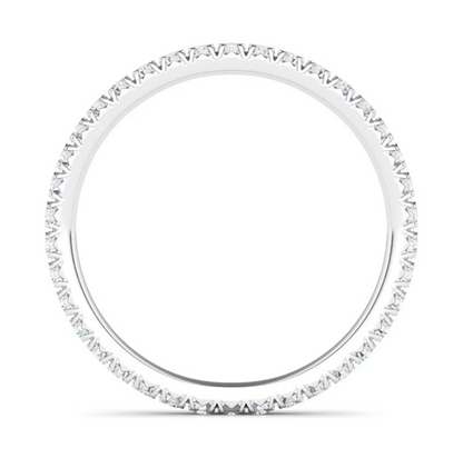 Pave Diamond Eternity Band