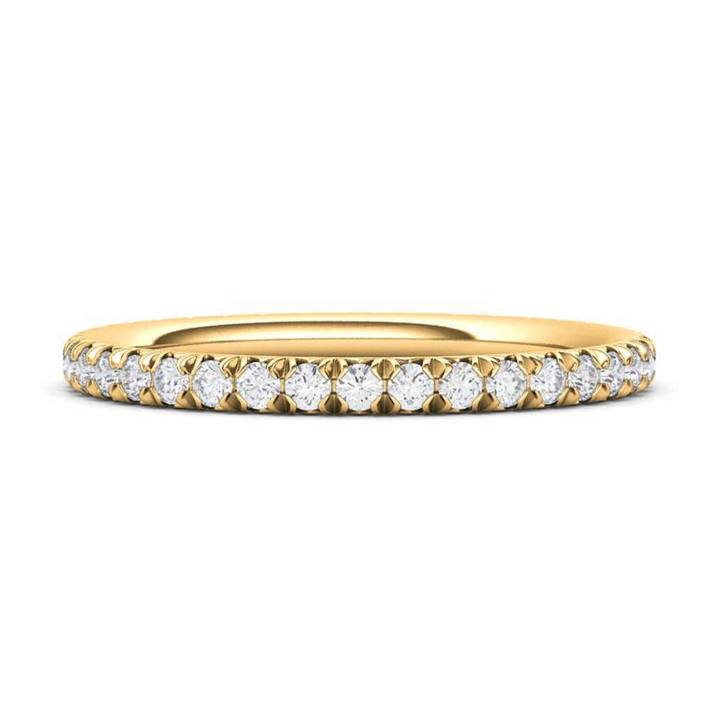 Pave Diamond Eternity Band