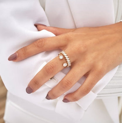 Marquise Leaf -ikuisuusranneke