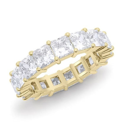 Prinsessahiontainen timantti-ikuisuussormus