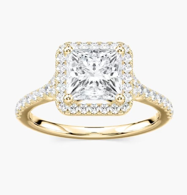 Prinsessa Halo -kihlasormus