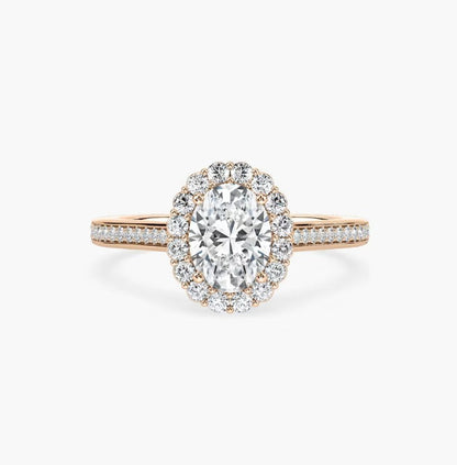 Soikea vintage-kihlasormus