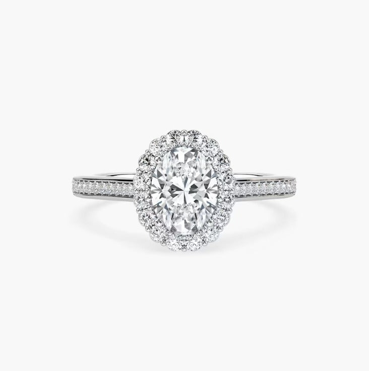 Soikea vintage-kihlasormus