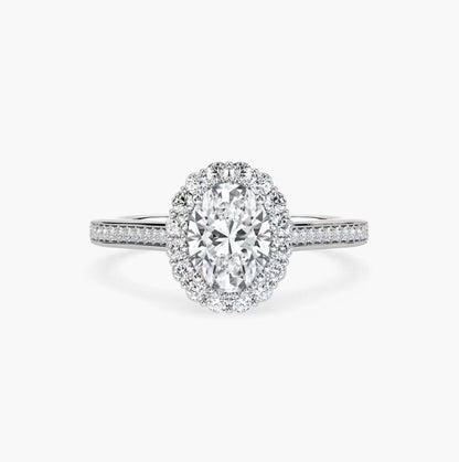 Soikea vintage-kihlasormus