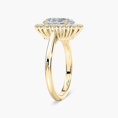 Flora Vintage -kihlasormus