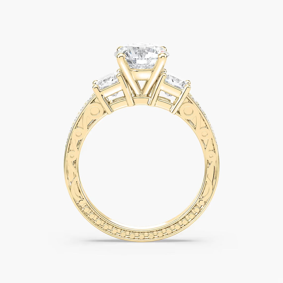 Julie Kolmen Kiven Kihlasormus