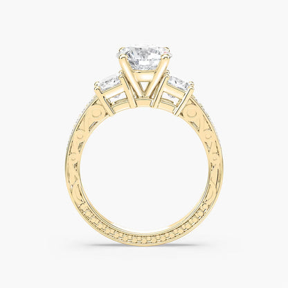 Julie Kolmen Kiven Kihlasormus