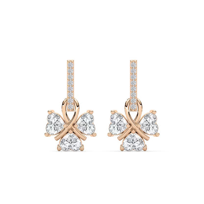 Onnensydän-korvakorut