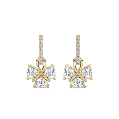 Onnensydän-korvakorut