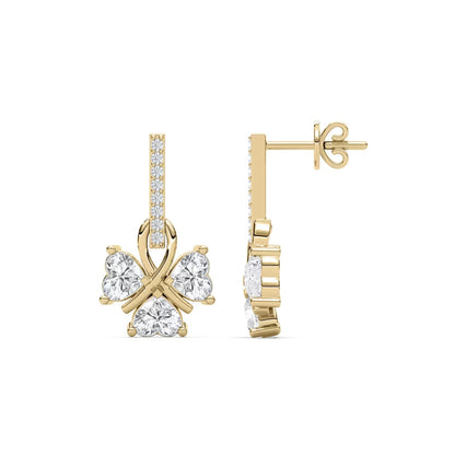 Onnensydän-korvakorut