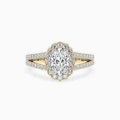 Magnolia Antiikkinen Kihlasormus