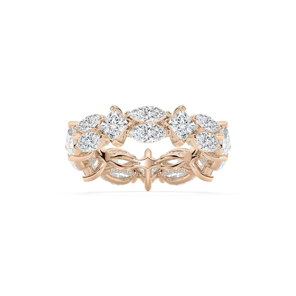 Marquise Princess Eternity Ring