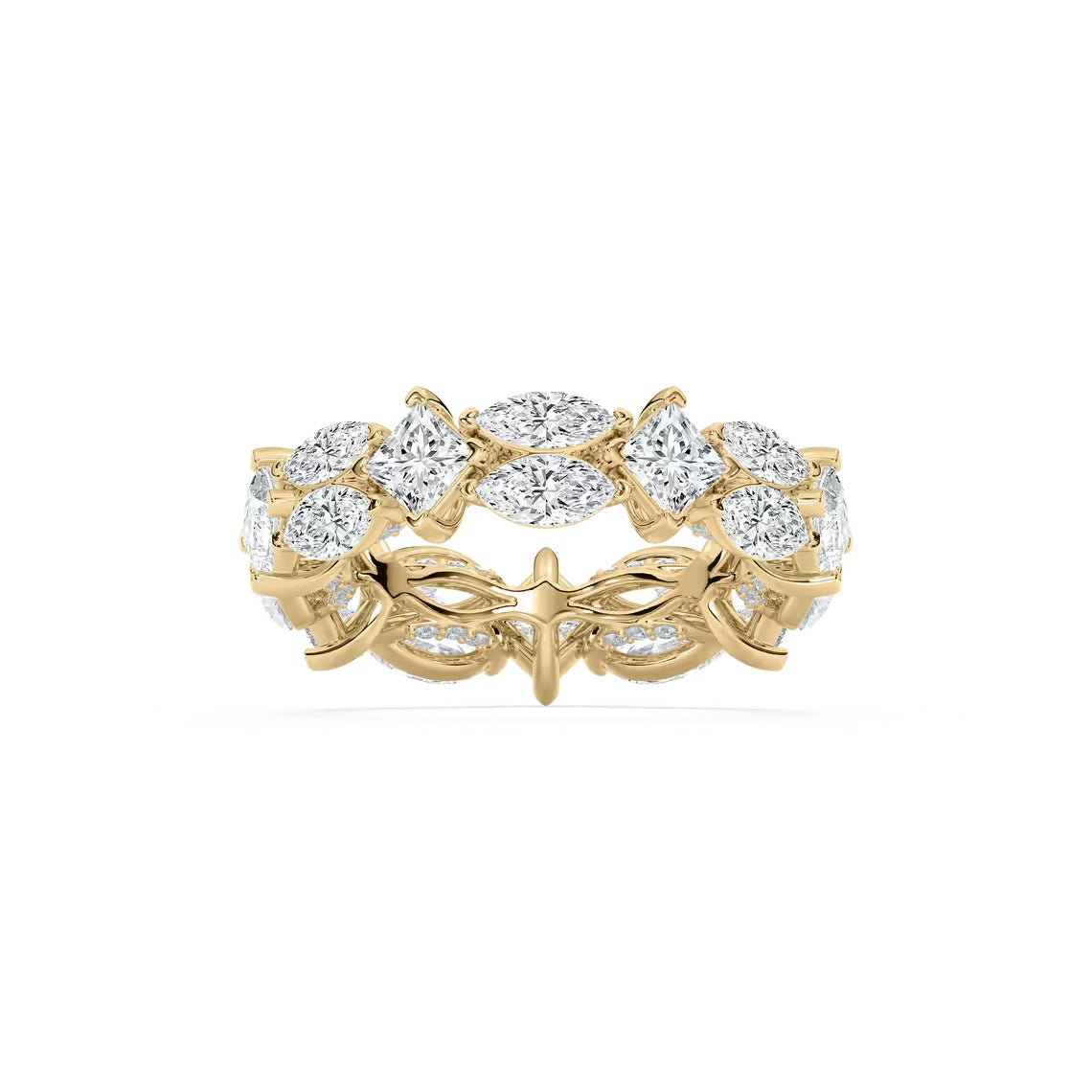 Marquise Princess Eternity Ring