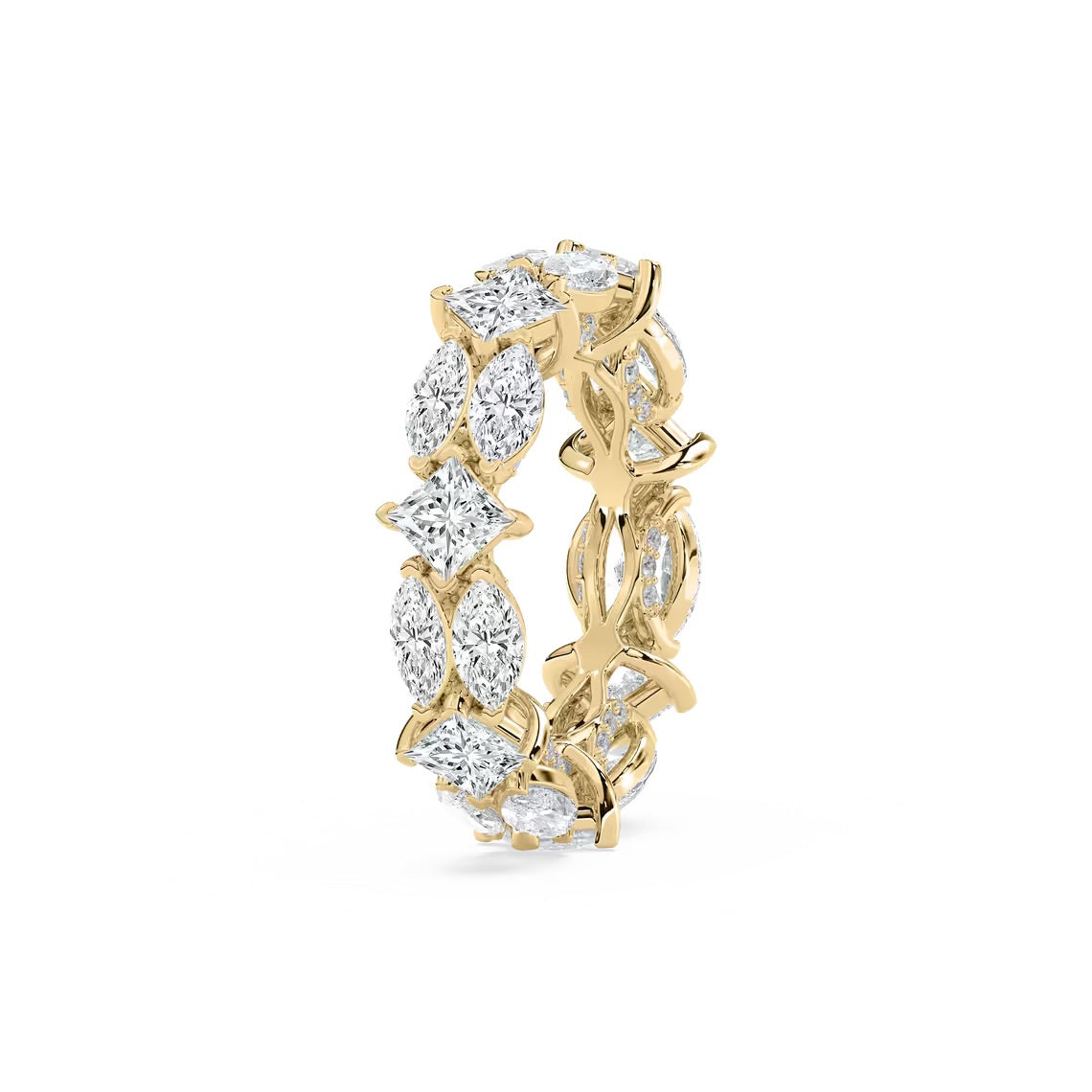Marquise Princess Eternity Ring
