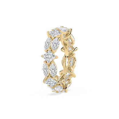 Marquise Princess Eternity Ring