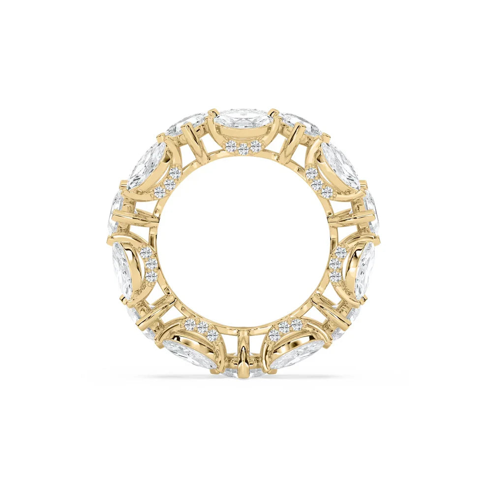 Marquise Princess Eternity Ring